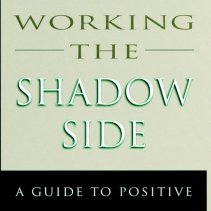 Working the Shadow Side: A Guide to Positive Behind-the-Scenes Management