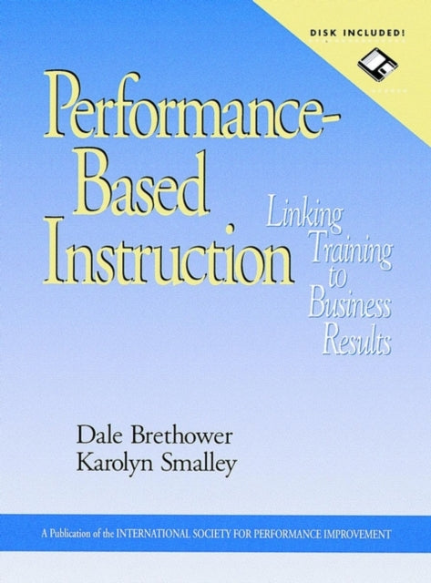 PerformanceBased Instruction includes a Microsoft Word diskette