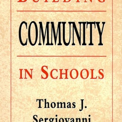 Building Community in Schools