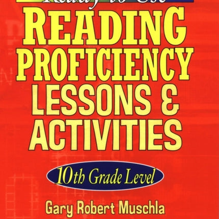 Ready to Use ReadingProf Lessons 10th Gr 10th