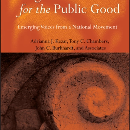 Higher Education for the Public Good: Emerging Voices from a National Movement