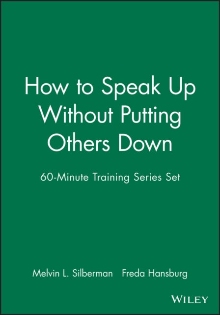 60-Minute Training Series Set: How to Speak Up Without Putting Others Down