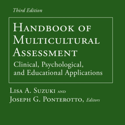 Handbook of Multicultural Assessment