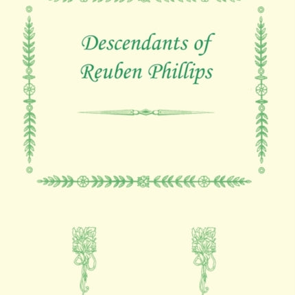 Descendants of Reuben Phillips