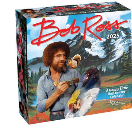 Bob Ross 2025 DaytoDay Calendar