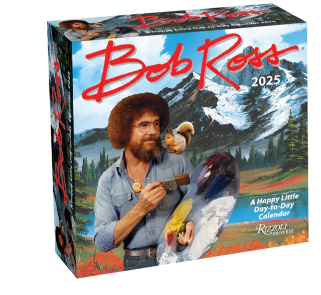 Bob Ross 2025 DaytoDay Calendar