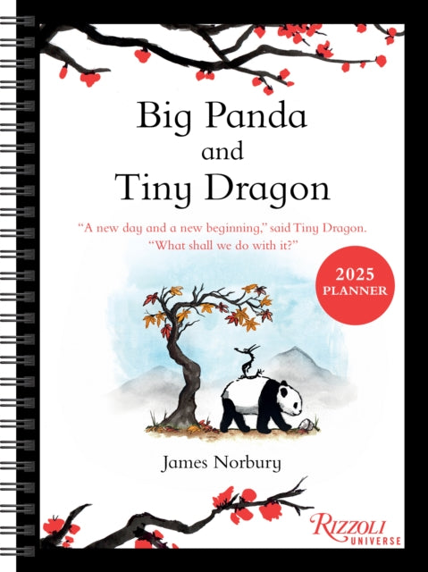 Big Panda and Tiny Dragon 12Month 2025 Planner Calendar