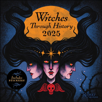 Witches Through History 2025 Wall Calendar