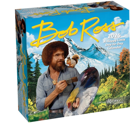 Bob Ross 2026 DaytoDay Calendar