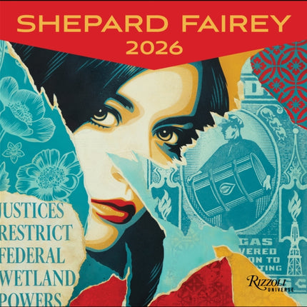 Shepard Fairey 2026 Wall Calendar