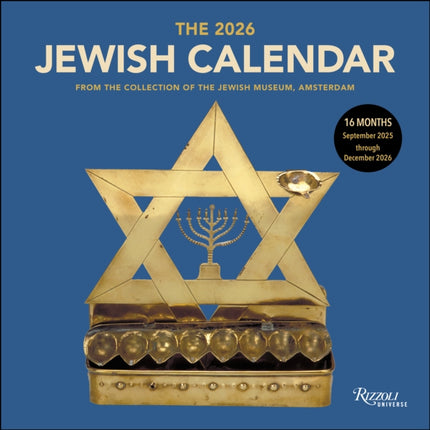 The Jewish Calendar 20252026 5786 16Month Wall