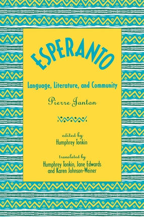 Esperanto Language Literature and Community