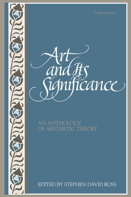 Art and Its Significance An Anthology of