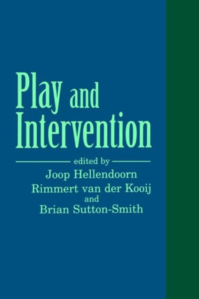 Play and Intervention Suny Series Childrens Pla