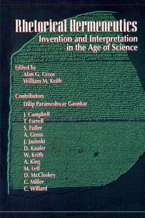 Rhetorical Hermeneutics Invention and