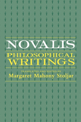 Novalis Philosophical Writings
