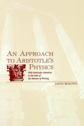 An Approach to Aristotles Physics
