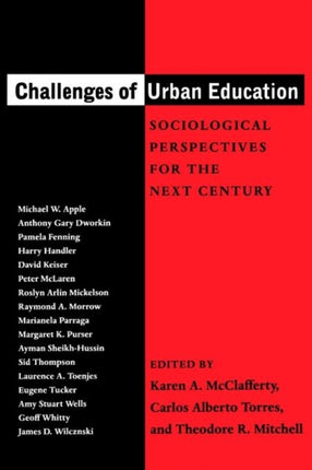Challenges of Urban Education Sociological