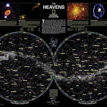 The Heavens, Tubed: Wall Maps Space