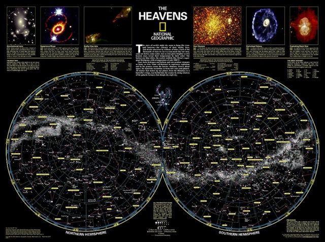 The Heavens, Tubed: Wall Maps Space