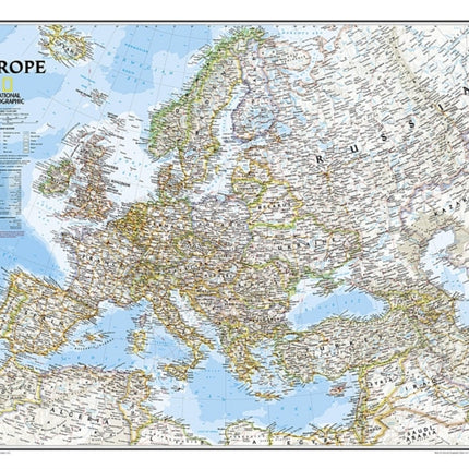 Europe Classic, Tubed: Wall Maps Continents