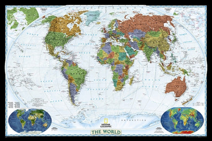 World Decorator, Laminated: Wall Maps World