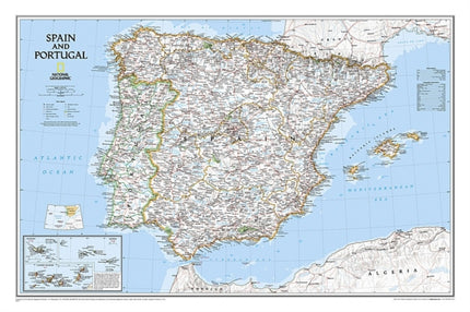 Spain  Portugal Classic laminated