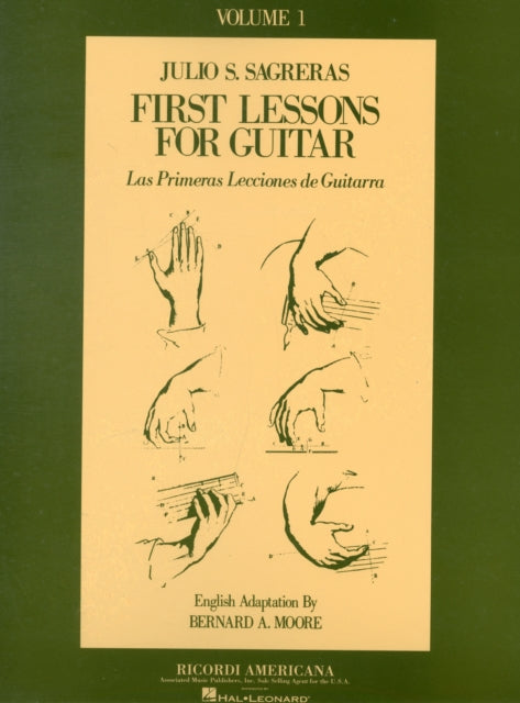 First Lesson for Guitar Volume 1Las Primeras Lecciones de Guitarra