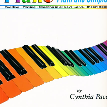 Piano Plain and Simple Book  CD