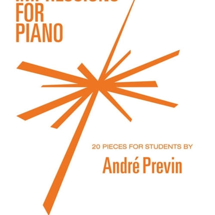 Andre Previn Impressions For Piano 20 Pieces for