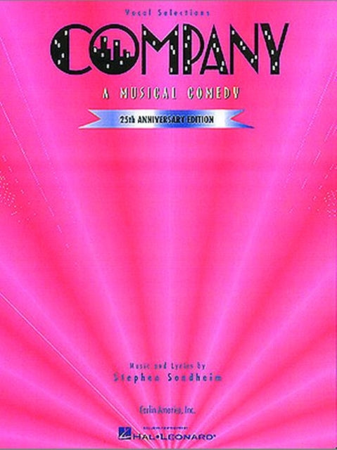 Stephen Sondheim Company  25th Anniversary Edition Vocal Selections