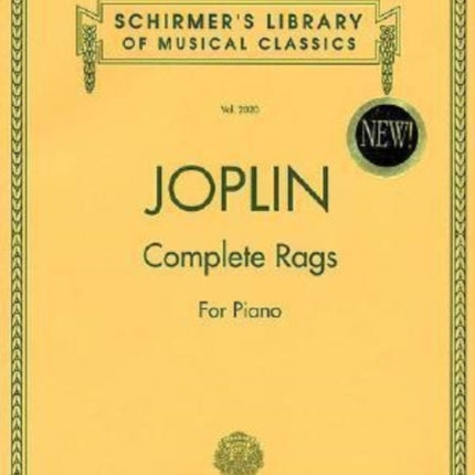 Joplin - Complete Rags for Piano