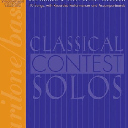 Classical Contest Solos  BaritoneBass