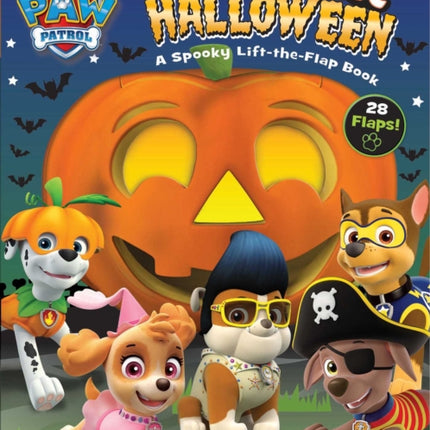 Nickelodeon Paw Patrol: Pup-Tastic Halloween: A Spooky Lift-The-Flap Book