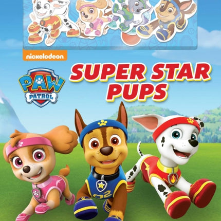 Nickelodeon Paw Patrol Super Star Pups Magnetic Hardcover