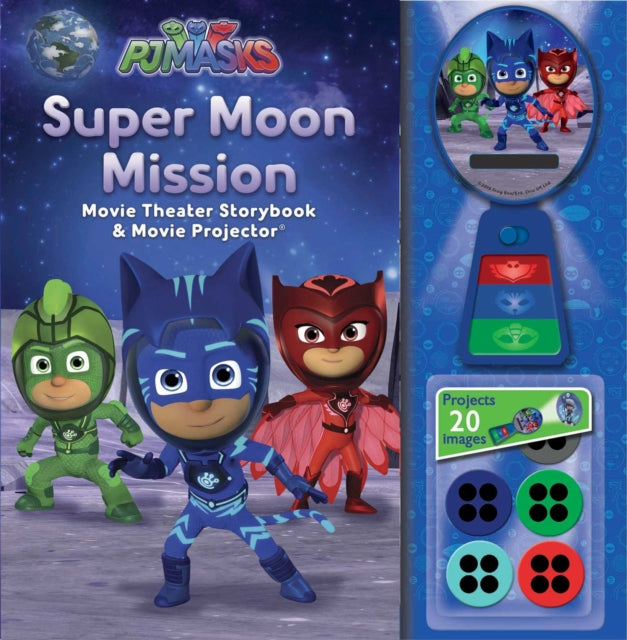 Pj Masks: Super Moon Mission Movie Theater Storybook & Movie Projector