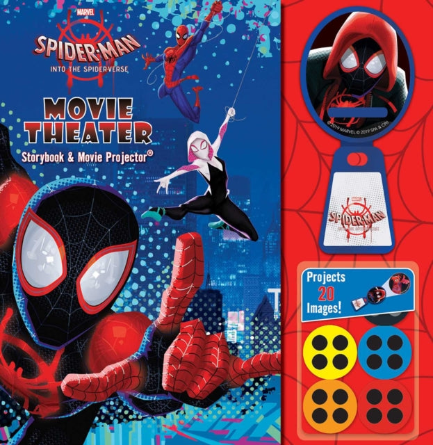 Marvel Spider-Man: Into the Spider-Verse Movie Theater Storybook & Movie Projector