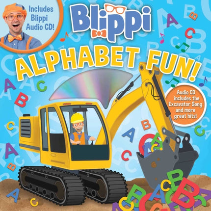 Blippi Alphabet Fun 8x8 with CD