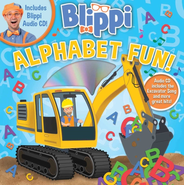 Blippi Alphabet Fun 8x8 with CD