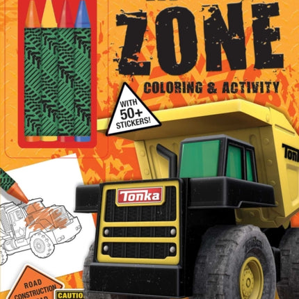 Tonka In the Zone Coloring  Activity