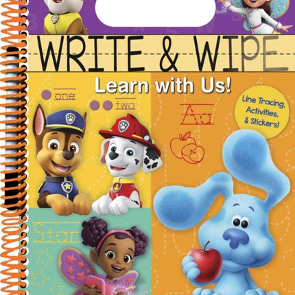 Nickelodeon: Write and Wipe: Learn with Us!