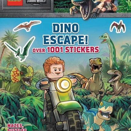 Lego Jurassic World: Dino Escape!: Over 1001 Stickers