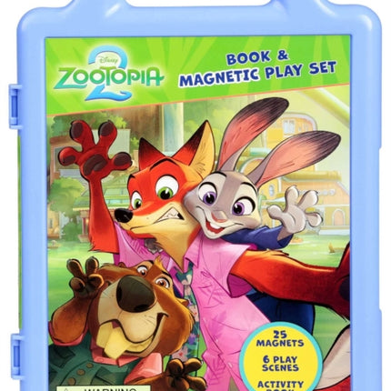 Zootopia 2 Book and Magnetic Play Set
