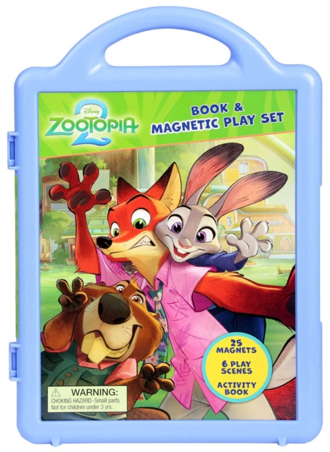Zootopia 2 Book and Magnetic Play Set