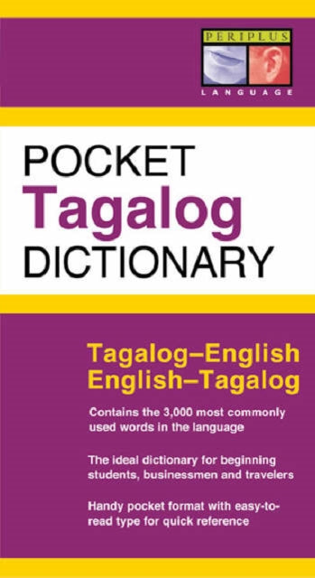 Pocket Tagalog Dictionary: Tagalog-English English-Tagalog