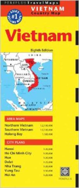 Vietnam Travel Map Eighth Edition