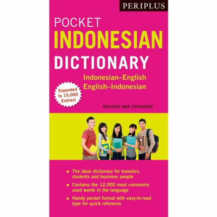 Periplus Pocket Indonesian Dictionary: Indonesian-English English-Indonesian (Revised and Expanded Edition)