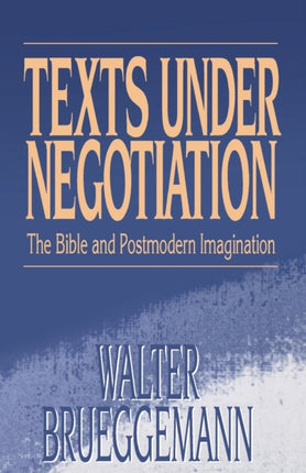 Texts under Negotiation