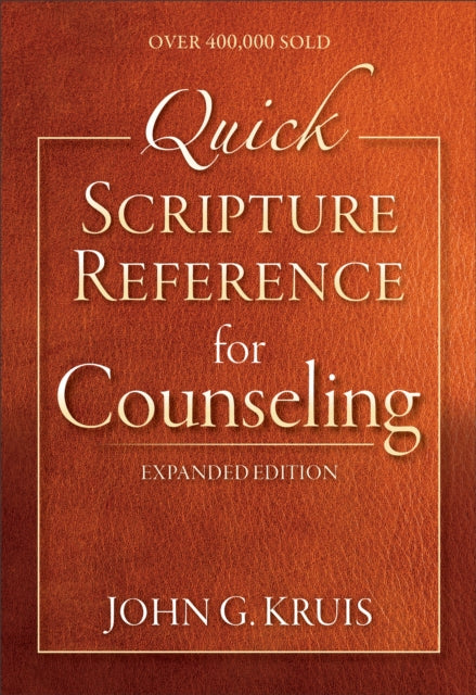 Quick Scripture Reference for Counseling