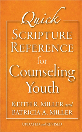 Quick Scripture Reference for Counseling Youth